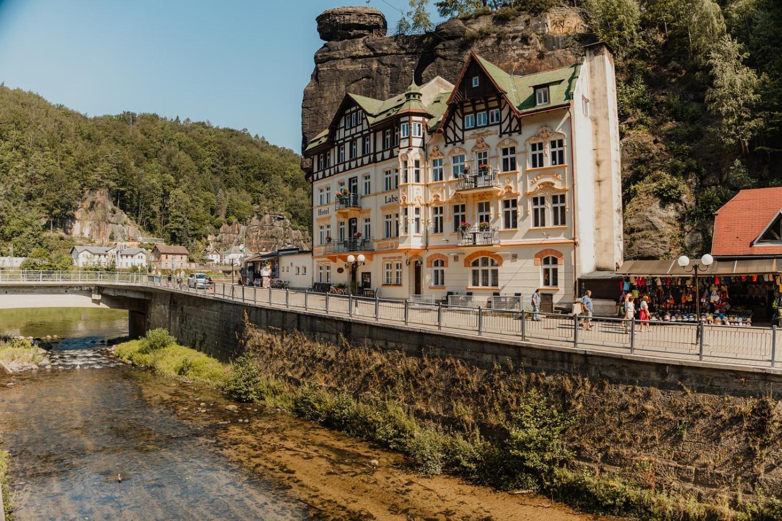 Hotel Labe Hřensko Exterior foto