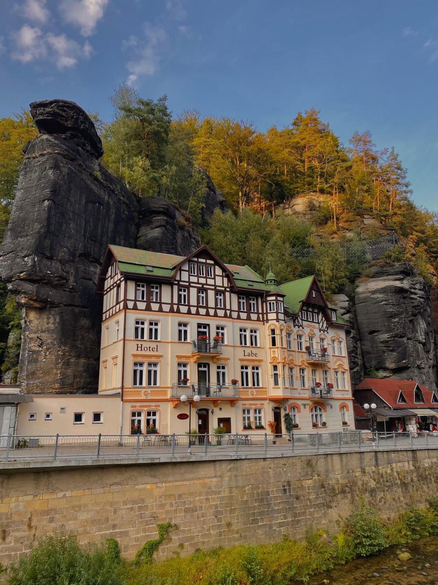 Hotel Labe Hřensko Exterior foto